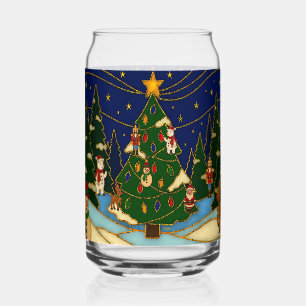 Art de cloisonné Forêt fantaisiste Noël classique 