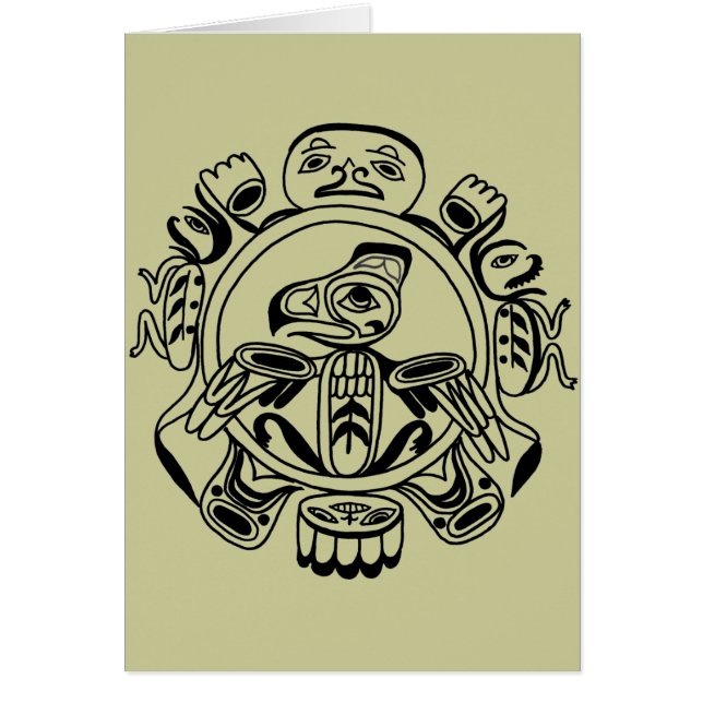 Art de Haida - conception de Haidia d'Américain de (Devant)