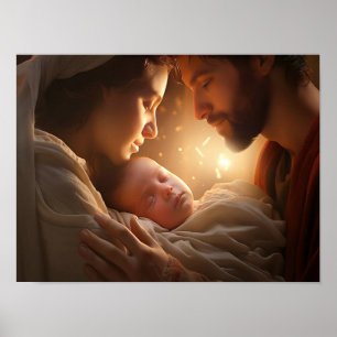 Art de la crèche, impression de Noël, vieux Noël