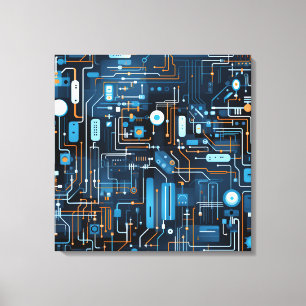 Art de la toile de circuit électronique