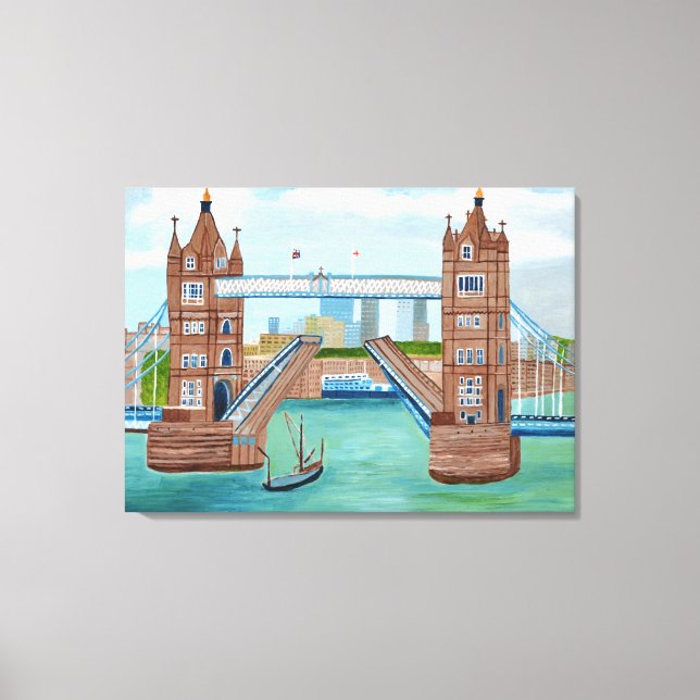 Art de la toile du pont de Londres (Recto)