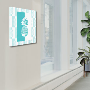Art de l'ananas   Impression sur toile moderne sar