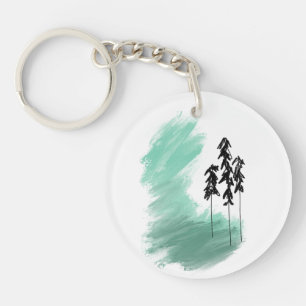 art de l'arbre vert scandinave simple moderne ment
