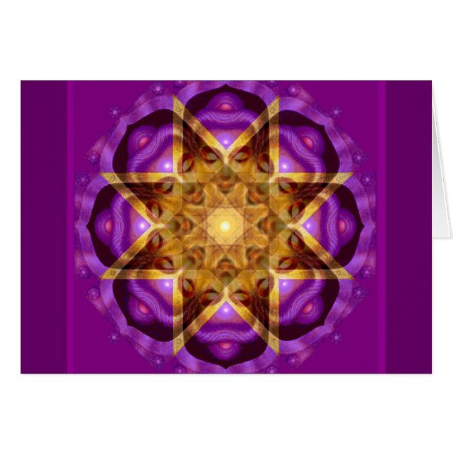 Art de mandala de Bouddha (Devant horizontal)