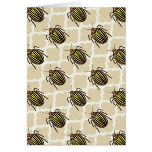 Art de motif de scarabée de pomme de terre