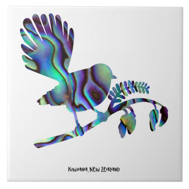 Art de mur de Kiwiana de carreau de céramique (Devant)