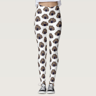 Art de paresseux, Leggings tête de paresseux endor