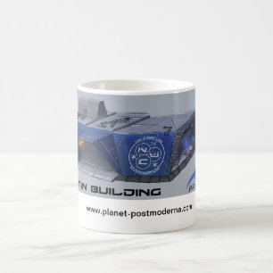 Art de Postmoderna de planète : Tasse de concept