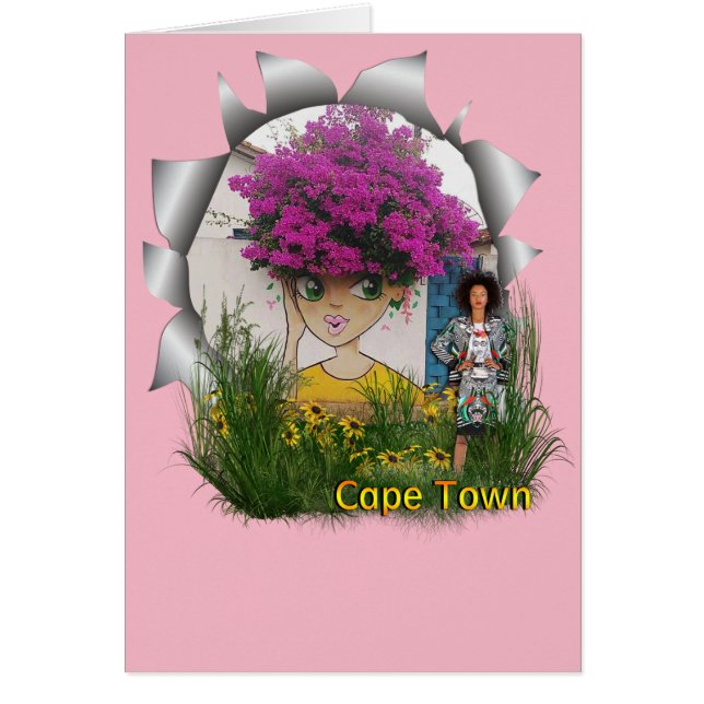 Art de rue créatif au Cap (Devant)