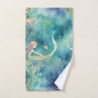 art de sirènes à l'aquarelle