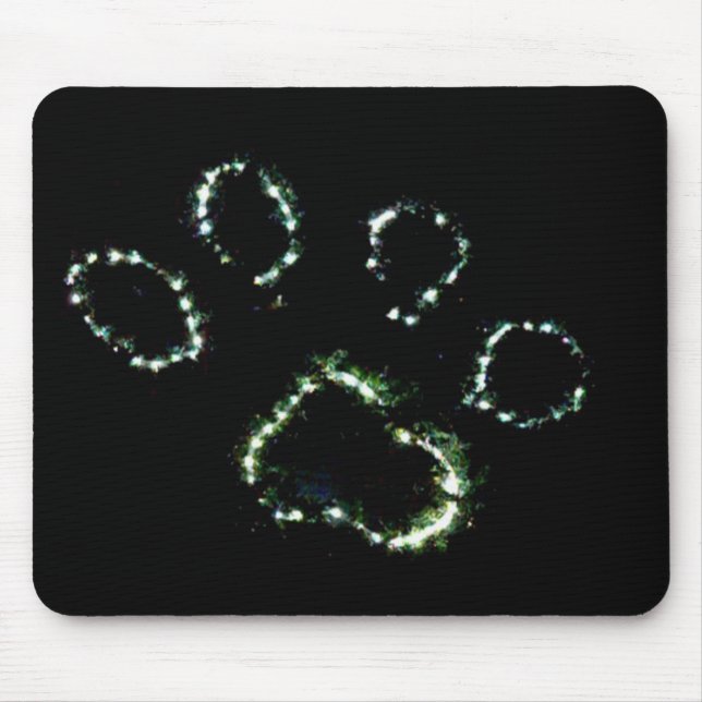 Art de tapis de souris de lumières de Noël (Devant)