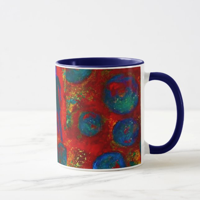 Art de TASSE d'arc-en-ciel du "football" (Droite)