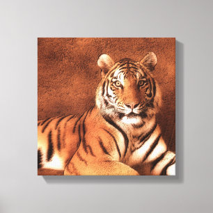 Art de tigre sibérien - toile