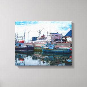 art de toile - bateaux