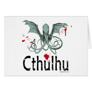 Art de vecteur d'horreur de Cthulhu