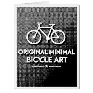 Art de vélo minimaliste
