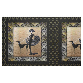 Art Deco 16 Zoll Kissen Panels Stoff