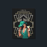 Art Deco 1920er Lady Green Dress Gold Frame Black Leinwanddruck<br><div class="desc">Vintager Art-Déco-Stil mit dieser glamourösen Dame aus den 20er Jahren in einem grünen Kleid und Hut mit einem Cocktail,  und einem goldenen Rahmen im zwanziger Jahre und Typografie Art Deco und 1925. Das Hotel liegt sehr zentral und ist sehr zentral gelegen. Die Zimmer sind sehr sauber.</div>