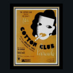 Art Deco 1934 Cotton Club Parade Poster<br><div class="desc">1934, Art Deco, Cover Notenblatt für "Cotton Club Parade" von Ill Wind.</div>