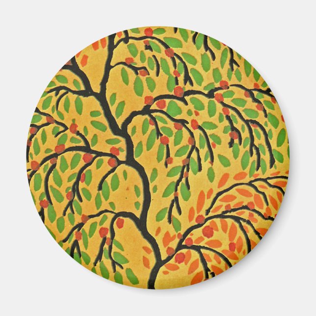 Art Deco #1 von Seguy im Emporio Moffa Magnet (Vorne)