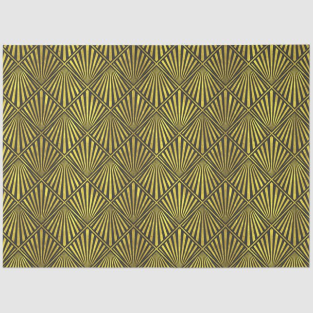 Art Deco 1a Tissue Seidenpapier (Vorderseite)