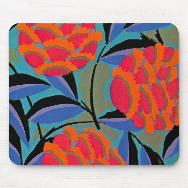 Art Deco #2 von Seguy im Emporio Moffa Mousepad (Vorne)