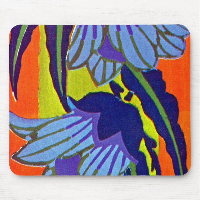 Art Deco #4 von Seguy im Emporio Moffa Mousepad (Vorne)