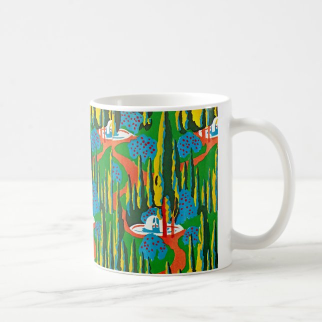 Art Deco #6 von Seguy im Emporio Moffa Kaffeetasse (Rechts)