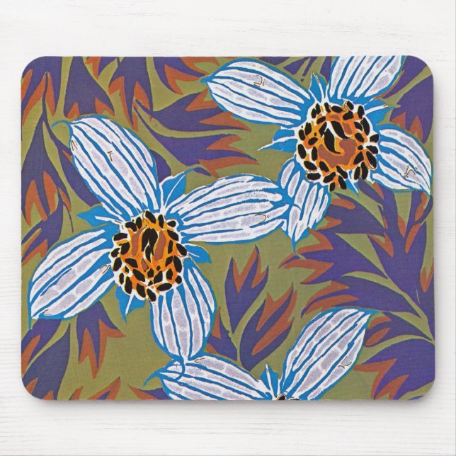 Art Deco #7 von Seguy im Emporio Moffa Mousepad (Vorne)