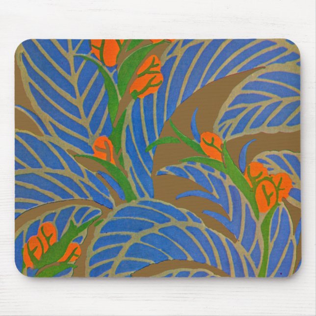 Art Deco #9 von Seguy im Emporio Moffa Mousepad (Vorne)