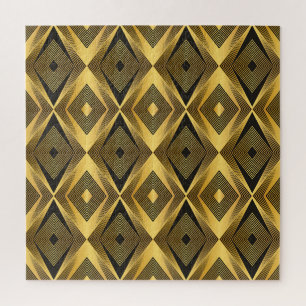 Art Deco: Abstrakt geometrischer Hintergrund