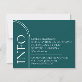 Art Deco Akzente Hochzeitskarten Einladung