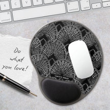 Art Deco Antracite Classic Pfauenmuster