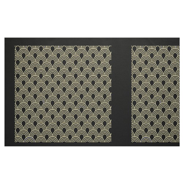 # Art Deco Arch Stil Panels 35 cm. Stoff (Fat Quarter (45,7 x 55,9 cm))