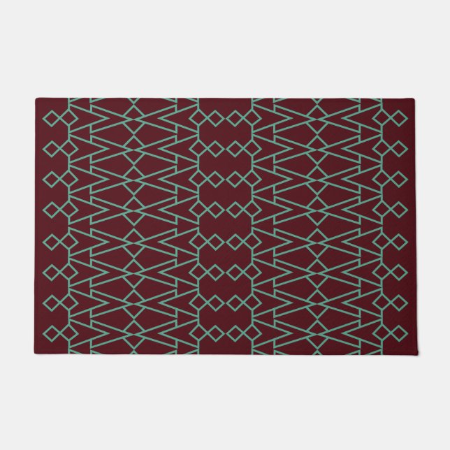 Art Deco Arrows Fußmatte (Vorderseite)