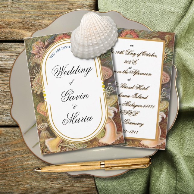 Art Deco Art Nouveau Frische Pasta machen Einladung (Von Creator hochgeladen)