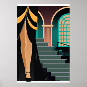 Art Deco Artwork Poster 1c
