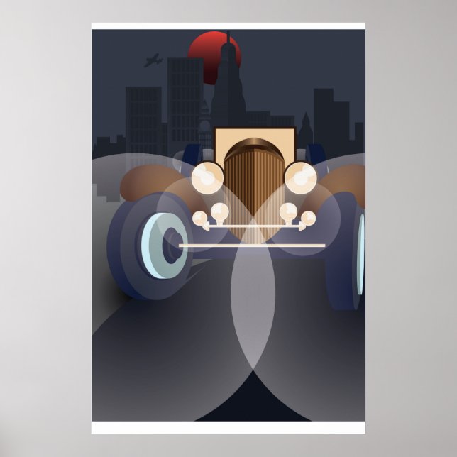 Art Deco Artwork Poster 1e (Vorne)