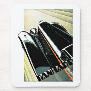 Art Deco Automobile Mousepad