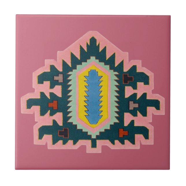 Art Deco Backsplash Fliese (Vorderseite)