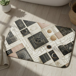 Art Deco Badematte