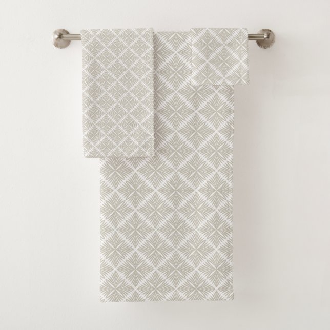 Art Deco Badhandtuch Set (Insitu)