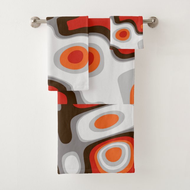 Art Deco Badhandtuch Set (Insitu)