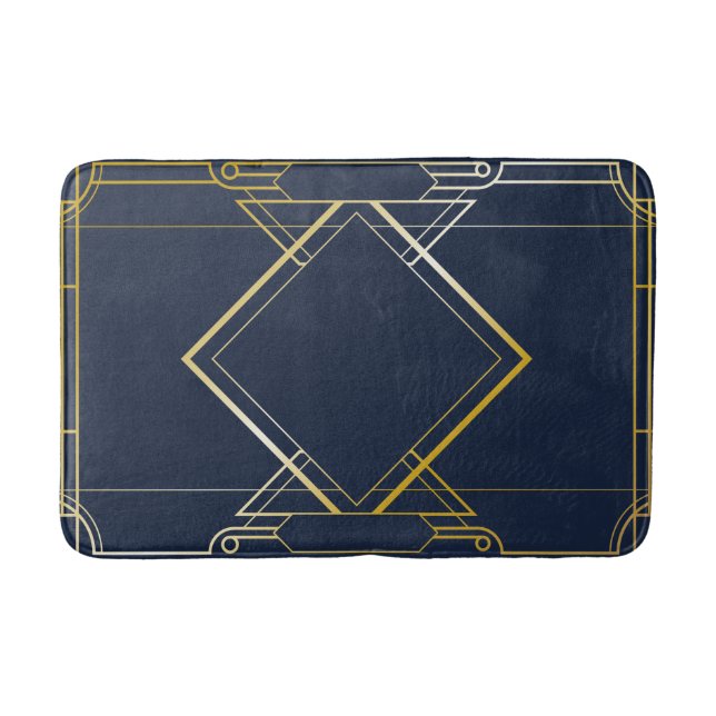 Art Deco Bath Mat Badematte (Vorderseite)