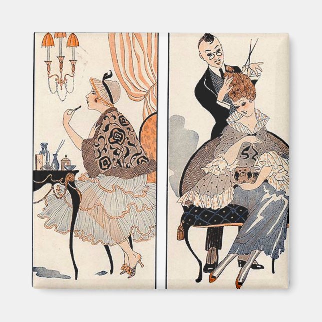 Art Deco Beauty Magnet (Vorne)