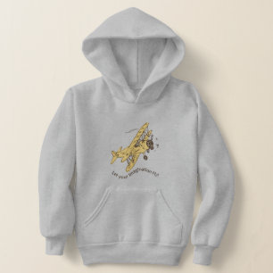 Art Deco Bi-Flugzeug - lass deine Fantasie. Hoodie