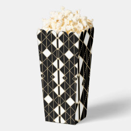 Art Deco Black and Gold Geometric luxury Geschenkschachtel