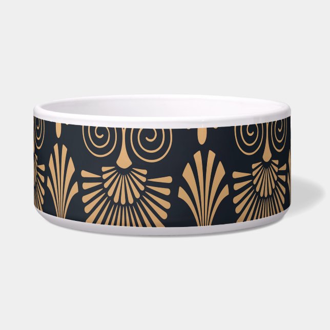Art Deco Black Gold: Retro. Napf (Vorderseite)