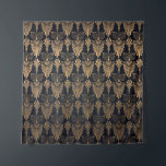 Art Deco Black Gold: Retro. Wandteppich<br><div class="desc">Art Deko Tapete. Schwarz und Gold. Hintergrund im Retro-Stil. Vintage Vintage Illustration Schritt zurück in die Zeit mit dieser Art Deko Tapete in Schwarz und Gold. Art Deco Tapete in Schwarz und Gold für Retro und Vintage Dinge. Hintergrund, Muster, abstrakt, Illustration, Textur, Dekoration, Papier, Vintag, Gold, Wand, Retro, Schwarz, Stoff,...</div>