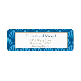 Art Deco Blue Vintag Gatsby Wedding
